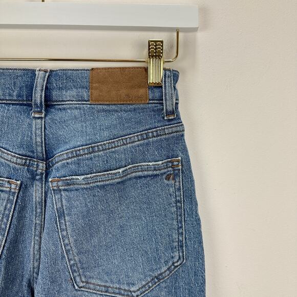 NEW Madewell The Petite 90s Straight Jean Rondell Wash Crease Relaxed US 23 P - Picture 16 of 16